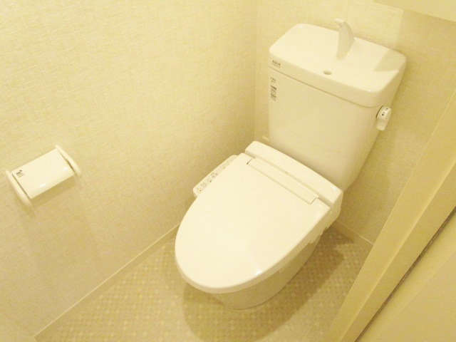 M’s PLACEのトイレ|温水洗浄便座。