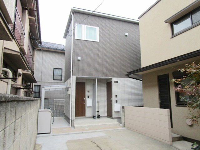 M’s PLACEの外観|閑静な住宅街にあるアパートです。