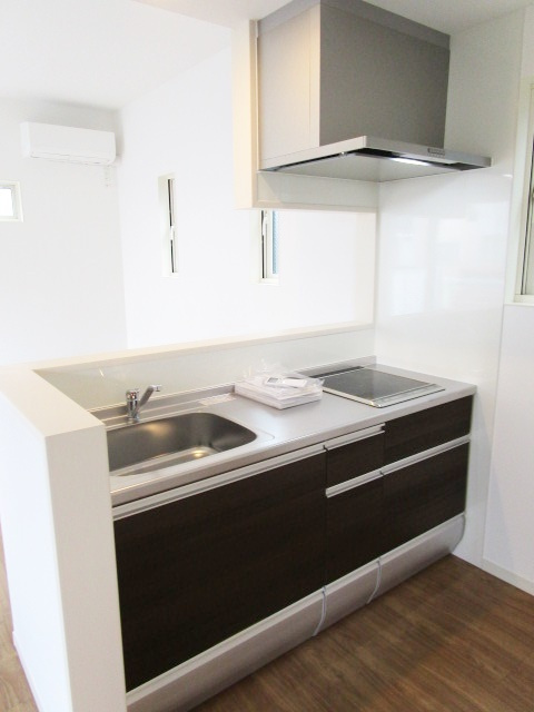 M’s PLACEのキッチン|おしゃれなバスルームです。