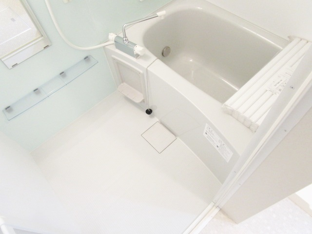 M’s PLACEの浴室|追い炊き機能付きバスルーム。