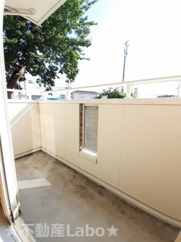 サンハウスⅢのバルコニー