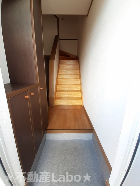 サンハイツの玄関