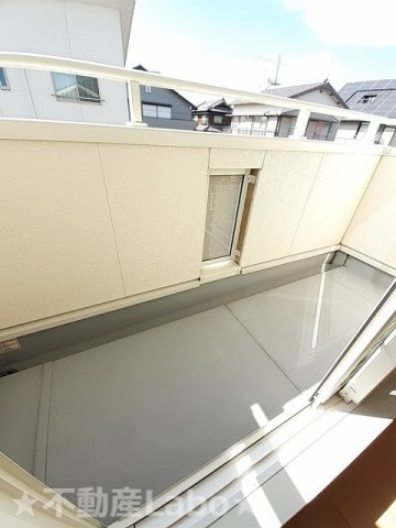 グラースBのバルコニー