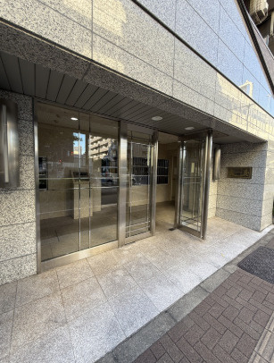 板橋区南町の賃貸マンションのエントランス