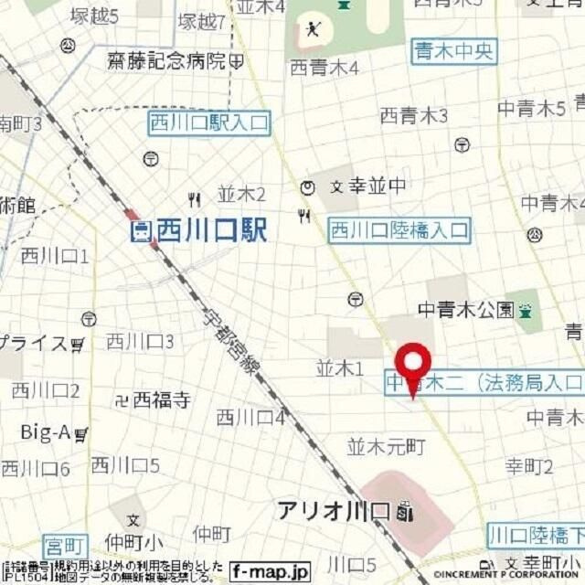 川口プラザＤの外観