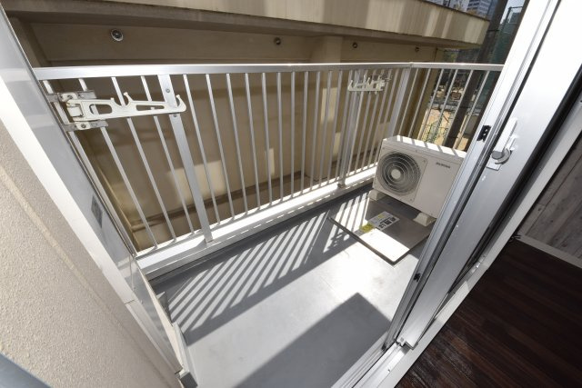 WOB阿波座のバルコニー