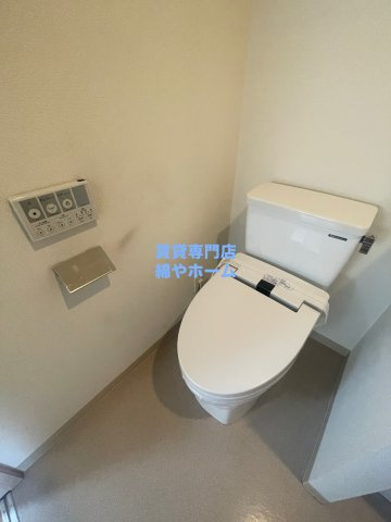 Fメゾン北加賀屋II番館のトイレ|シンプルで使いやすいトイレです