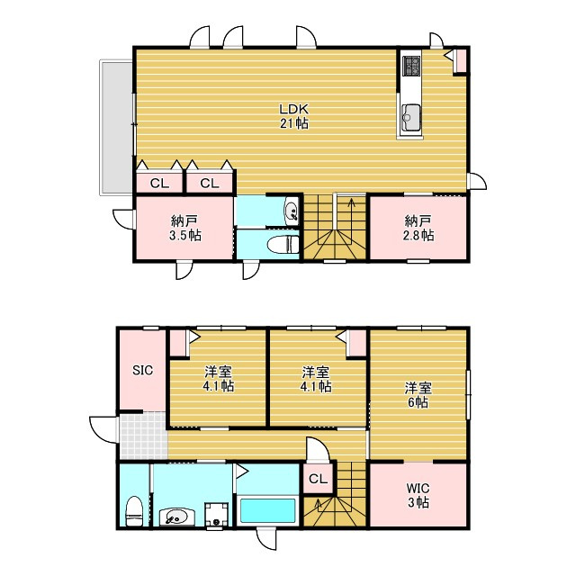 桜2丁目戸建の間取り