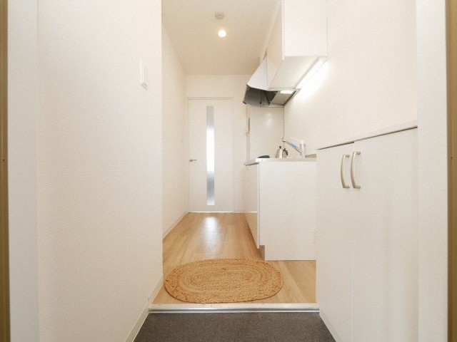 みおつくし岸里Ⅱの玄関