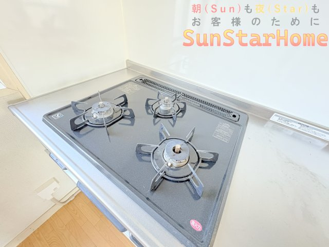 【※サンスターホーム限定物件】メゾン第五立川　東・西・北角部屋　上階無しのキッチン