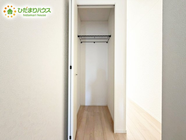 【収納】 | 鹿嶋市粟生第1　新築戸建　3号棟 | 光の影響を受けにくいので、物の保存に最適♪