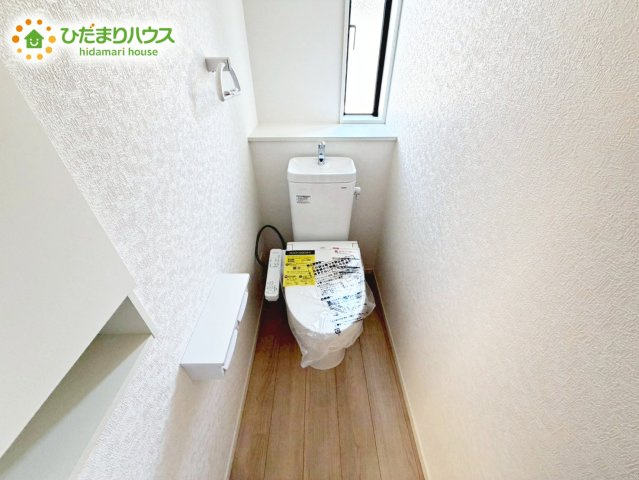 【トイレ】 | 鹿嶋市粟生第1　新築戸建　3号棟 | 温水洗浄便座ついてます(^^♪
