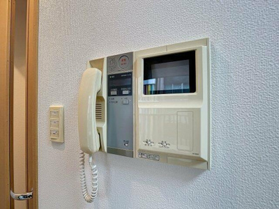 【セキュリティ】 | クローバーコート黒門町 | モニター付オートロック 