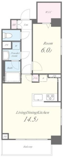 【間取り】 | アビティ南大井Ⅱ | アビティ南大井Ⅱ