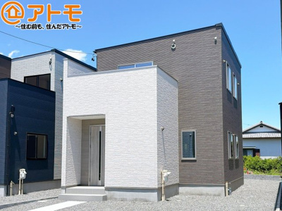【外観】 | 駿河区下川原五丁目10期　新築戸建　2号棟 | どっしりとした外観は安心感のあるマイホームを実感できますね♪