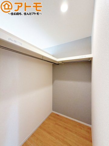【収納】 | 駿河区下川原五丁目10期　新築戸建　1号棟 | 収納家具を減らせる容量の大きなクローゼット♪