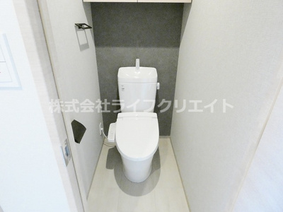 【トイレ】 | （仮称）八王子計画 | ※同建設会社施工済み物件の写真です。（イメージ）