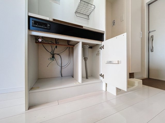 江東区東陽１丁目のアパートのキッチン