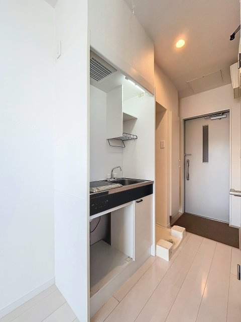 江東区東陽１丁目のアパートのキッチン