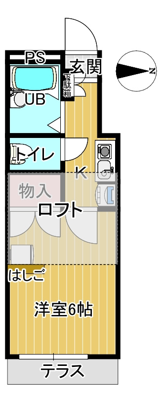 パストラル小山の居間・リビング