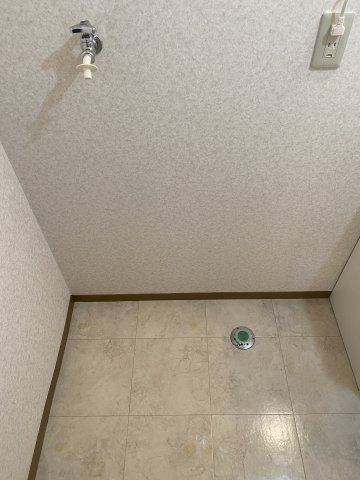 ハイカムール保戸野Aの洗面所|洗髪洗面化粧台・洗濯機置場