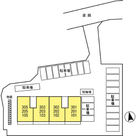 グラン・アンビシオンの区画図