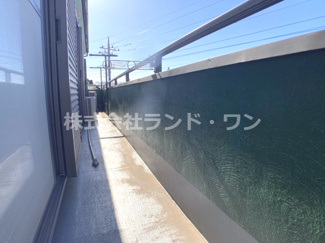 【バルコニー】 | 東村山市多摩湖町4丁目 | ３部屋から行き来できるワイドバルコニー！