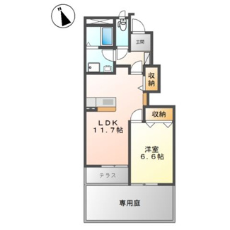 【間取り】 | シェリールⅡ