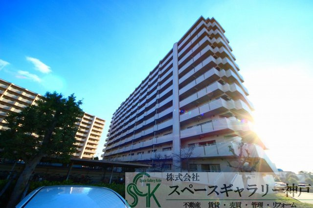 明石清水第2高層住宅の外観パース