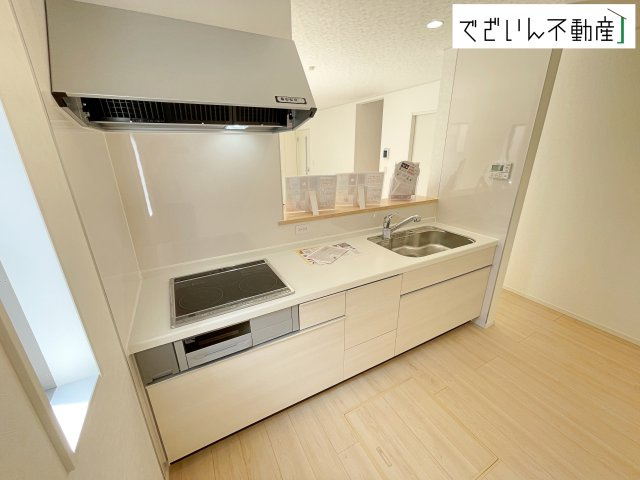 【キッチン】 | CRADLE GARDEN本庄市下野堂第5　新築住宅 | ≪1号棟≫
現地(2026年4月撮影)