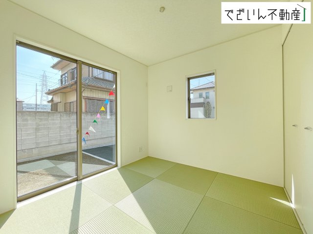 【和室】 | CRADLE GARDEN本庄市下野堂第5　新築住宅 | ≪1号棟≫
現地(2026年4月撮影)