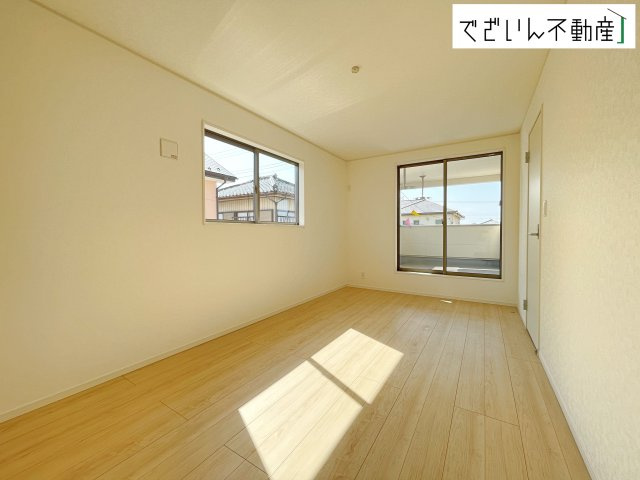 【洋室】 | CRADLE GARDEN本庄市下野堂第5　新築住宅 | ≪1号棟≫
現地(2026年4月撮影)