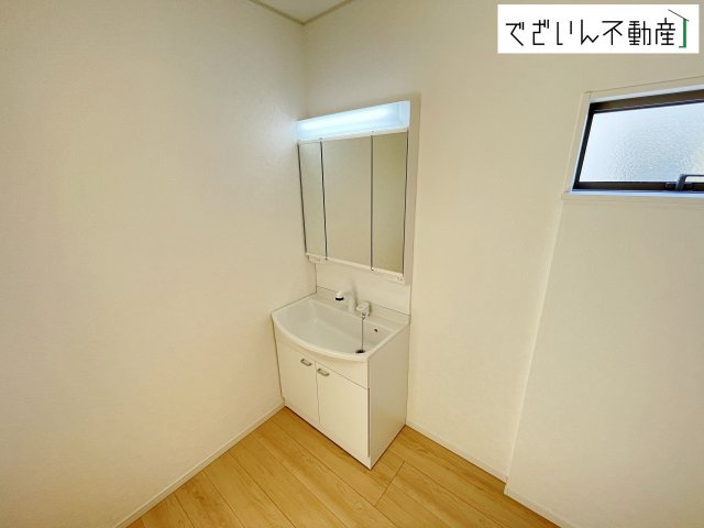 【独立洗面台】 | CRADLE GARDEN本庄市下野堂第5　新築住宅 | ≪1号棟≫
現地(2026年4月撮影)