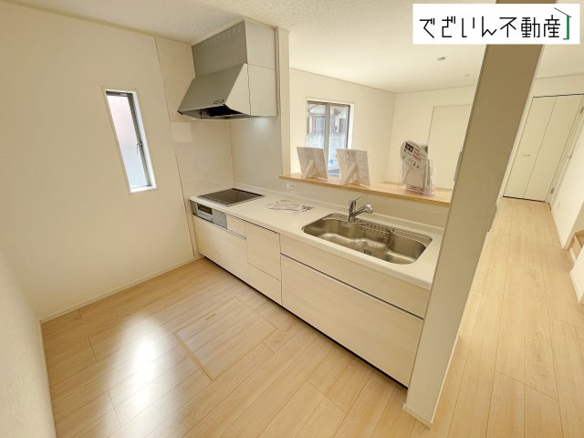 【キッチン】 | CRADLE GARDEN本庄市下野堂第5　新築住宅 | ≪1号棟≫
現地(2026年4月撮影)
