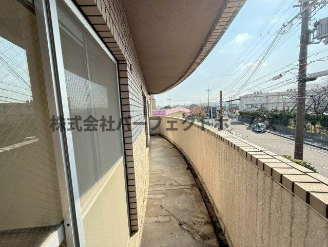 Belong枚方東2番館のバルコニー|陽当たり良好なバルコニーです