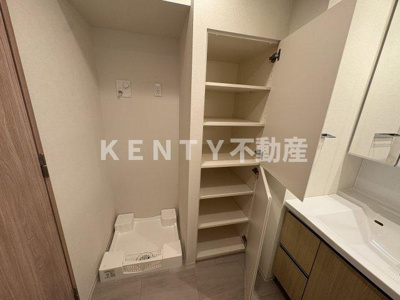 【洗面所】 | プレディアコート大森山王 | ゆったりとスペースのある洗面所