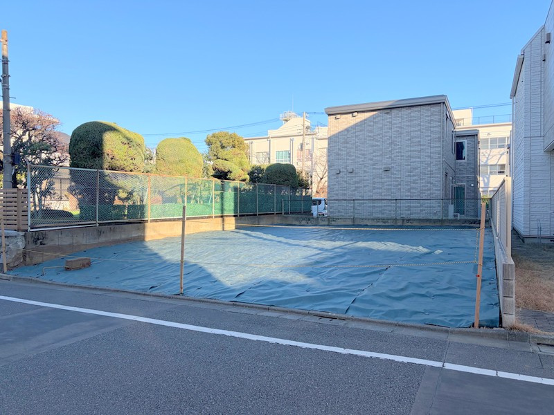 高島平１　土地の外観|☆自然溢れる緑が多い街並み
☆建築条件なし・お好きなハウスメーカーで建築可能