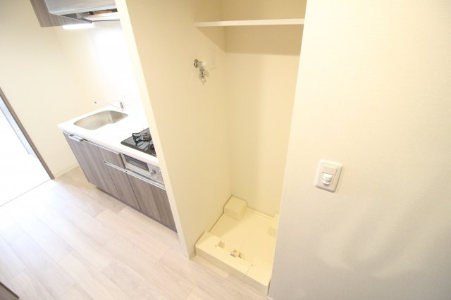 【設備】 | スプランディッド天王寺パークサイド | 室内洗濯機置き場