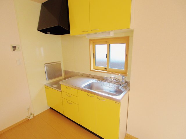 ハイツ谷中Ⅰのキッチン