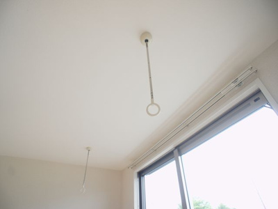 【設備】 | ヴィラフェリーチェB | 室内物干し付きです。