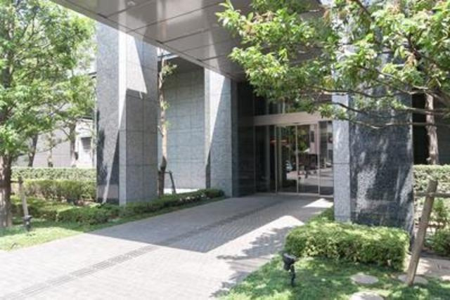 クレストプライムタワー芝のエントランス