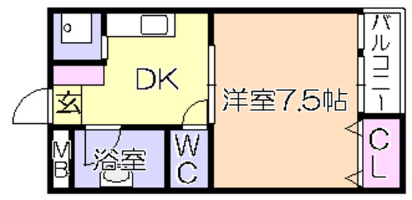 石村ビル【キャッシュバック対象物件】の間取り