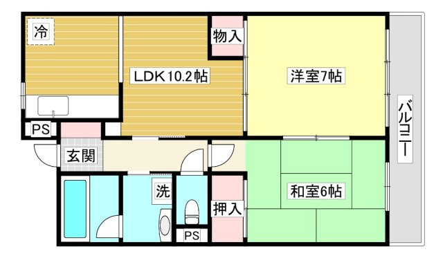 【間取り】 | ジュエルコート甲子園口Ⅱ