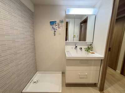 【独立洗面台】 | 長居公園ハウス