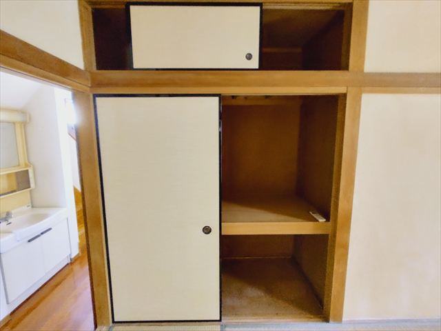 【収納】 | ふじみ野市大原１丁目 | 1階南側6.0帖和室の収納です