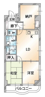 【間取り】 | U residence三鷹 | 室内の写真は別号室のものになります。