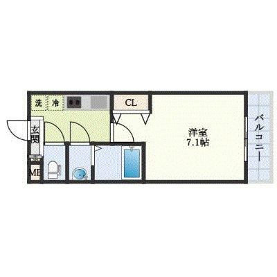 KORE・YIELD千里丘の間取り