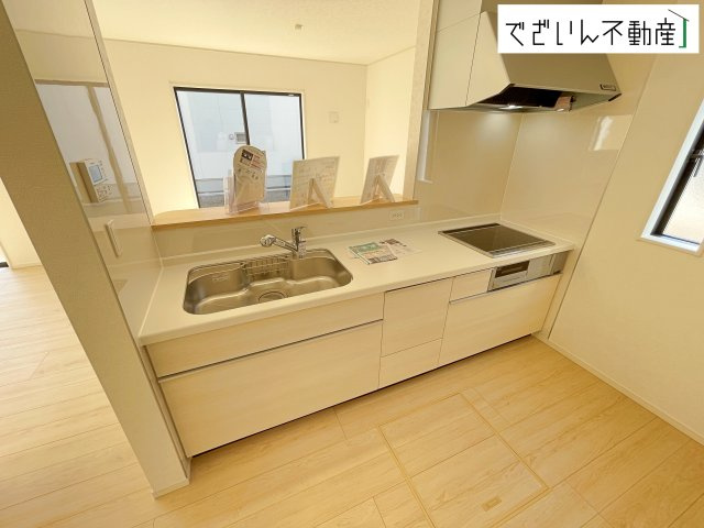 【キッチン】 | CRADLE GARDEN本庄市下野堂第5　新築住宅 | ≪3号棟≫
現地(2026年4月撮影)