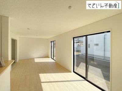 【居間・リビング】 | CRADLE GARDEN本庄市下野堂第5　新築住宅 | ≪3号棟≫
現地(2026年4月撮影)