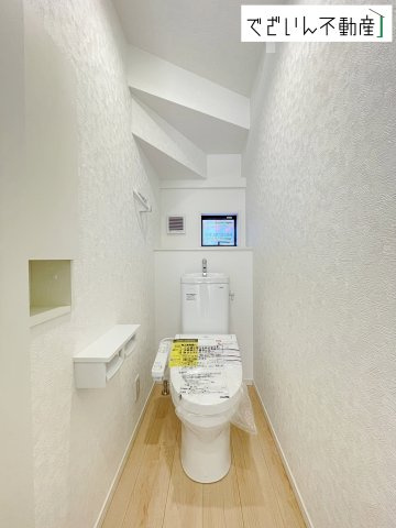【トイレ】 | CRADLE GARDEN本庄市下野堂第5　新築住宅 | ≪3号棟≫
現地(2026年4月撮影)